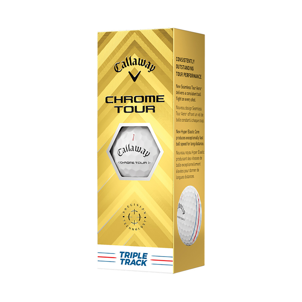 Callaway Chrome Tour Triple Track Golf Balls - Buy 3 DZ Get 1 DZ Callaway Chrome Tour Triple Track Golf Balls - Buy 3 DZ Get 1 DZ